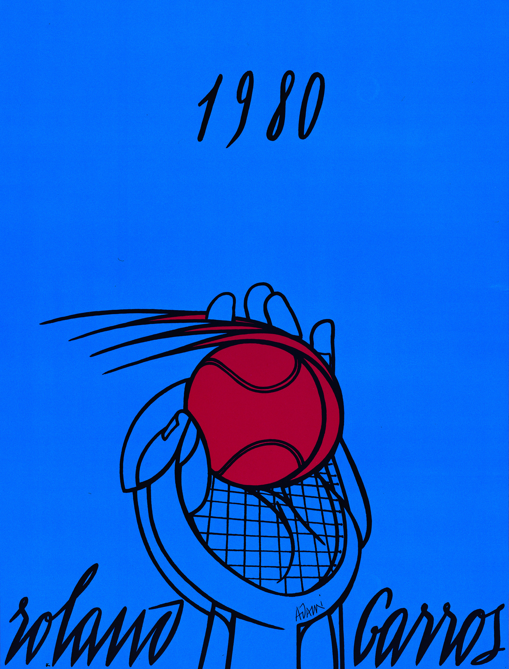 Poster for Valerio Adami 1980