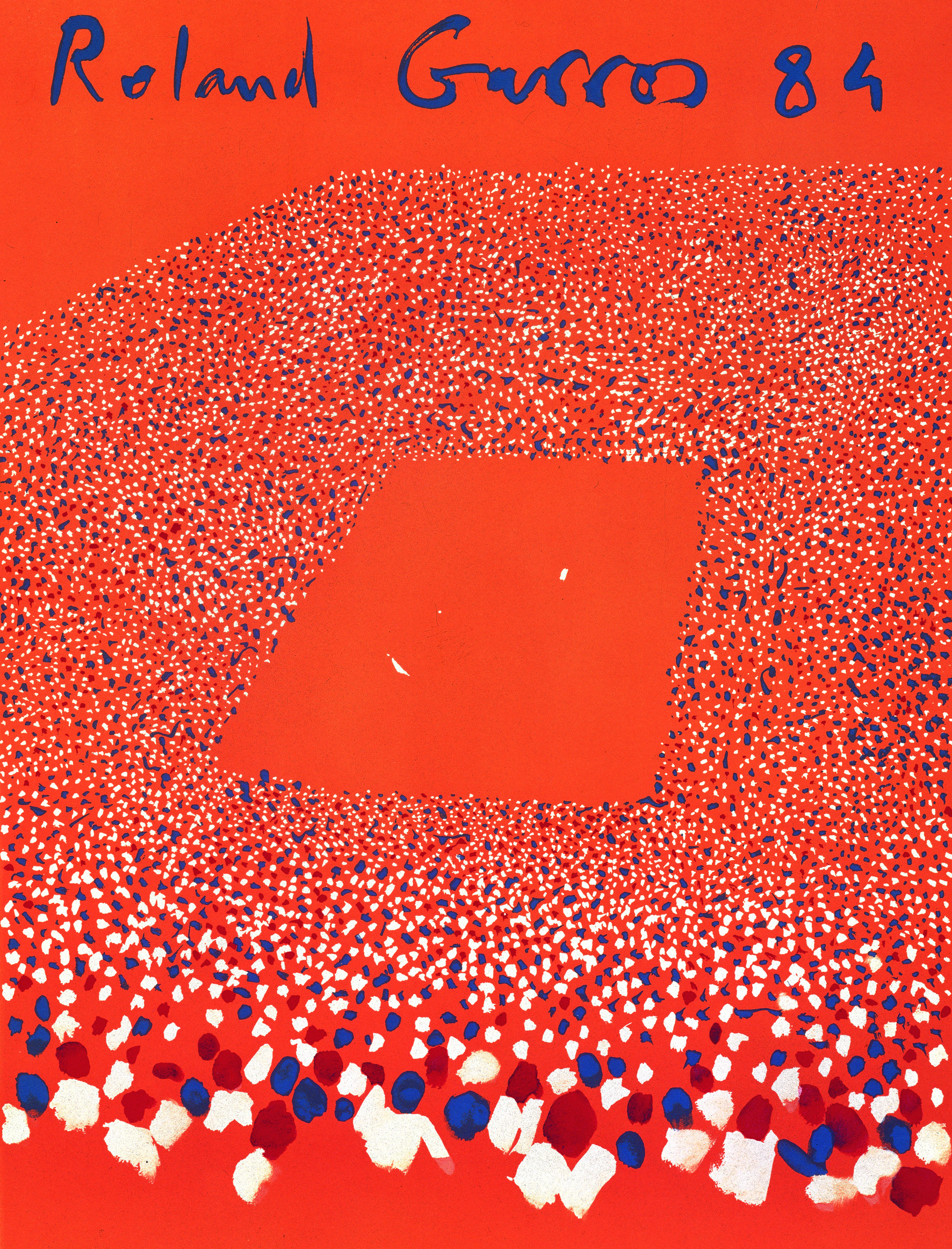 Poster for Gilles Aillaud 1984