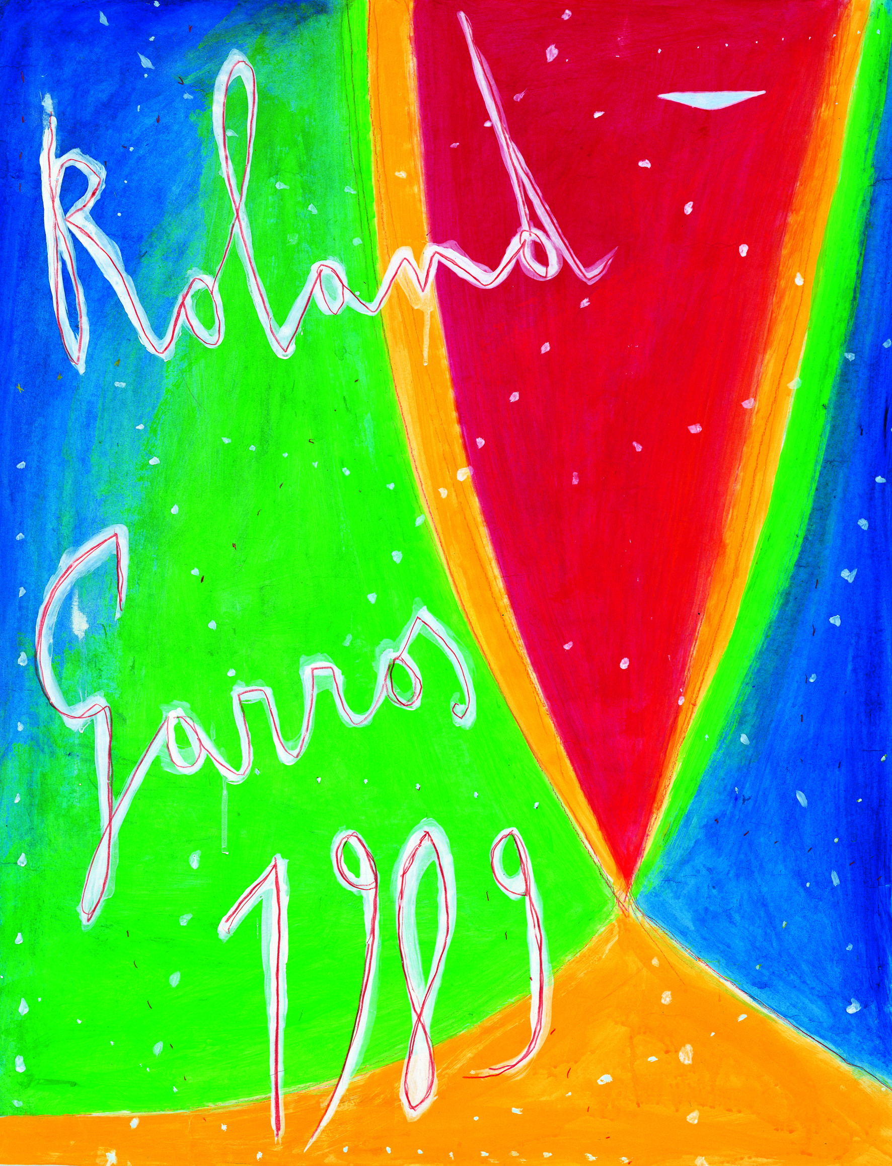 Poster for Nicola De Maria 1989