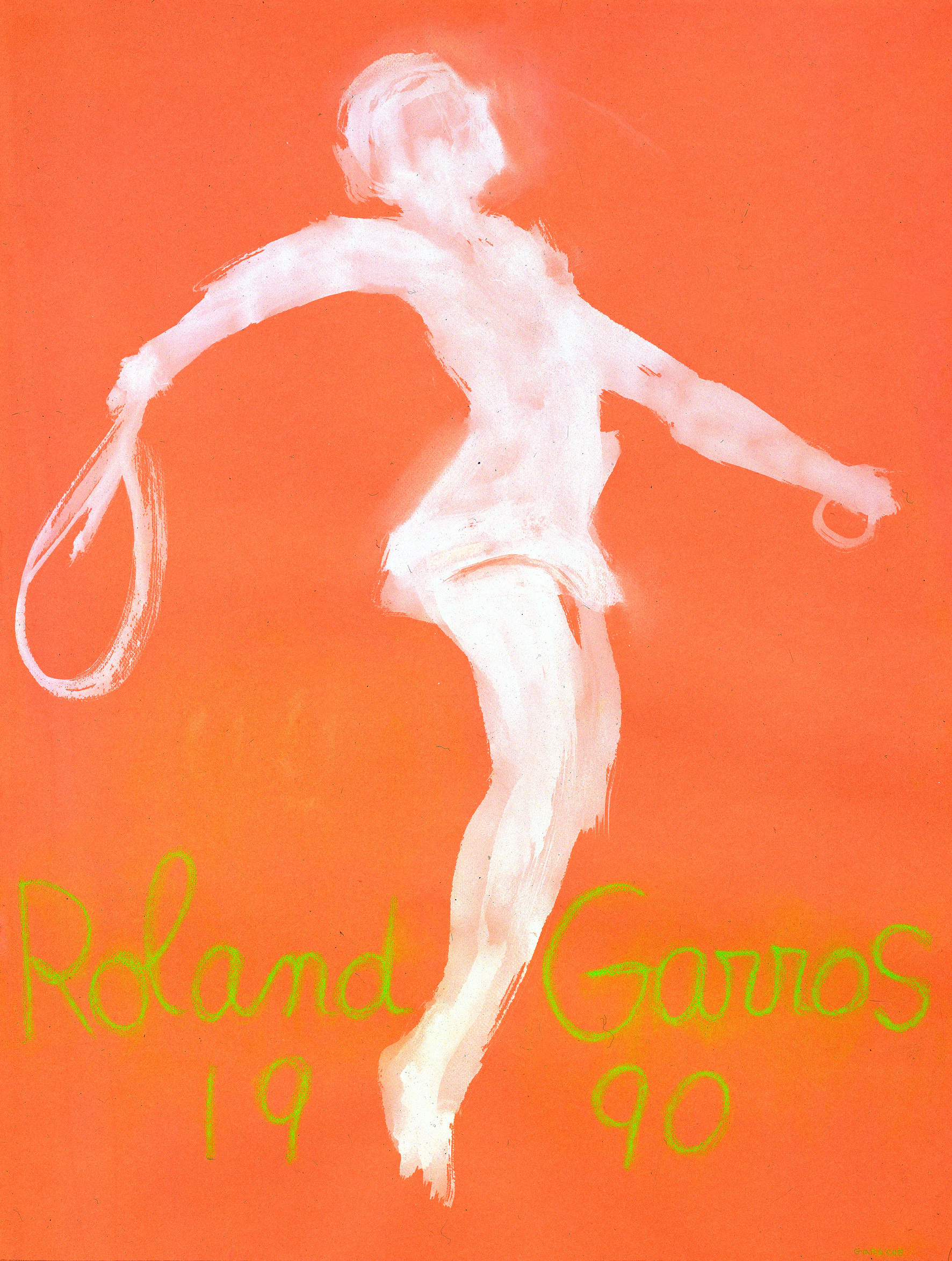 Poster for Claude Garache 1990