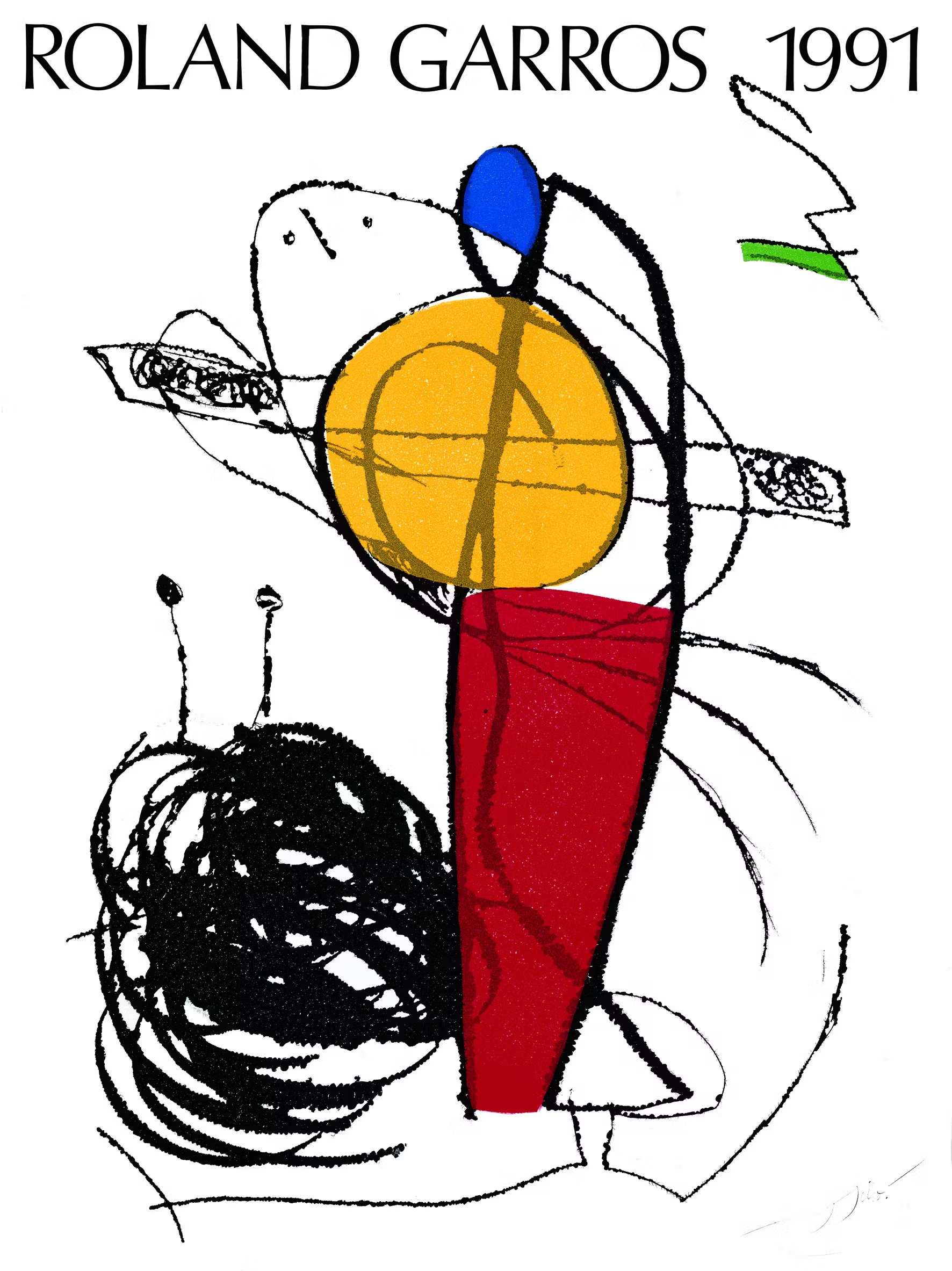 Poster for Joan Miró 1991