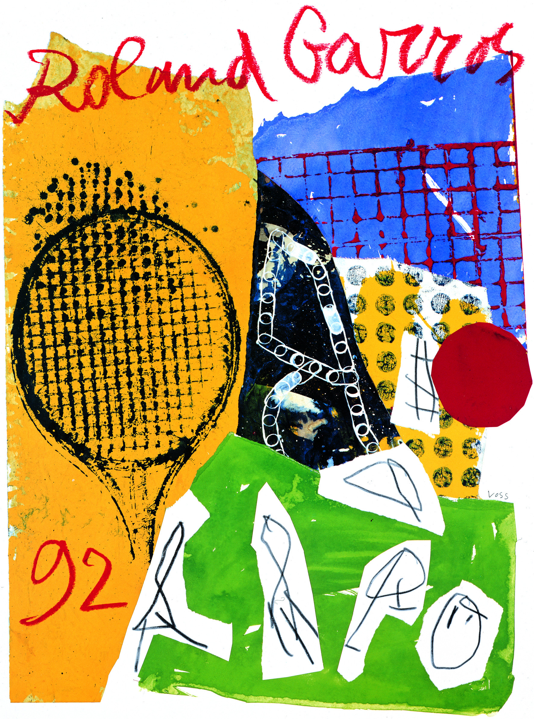 Poster for Jan Voss 1992