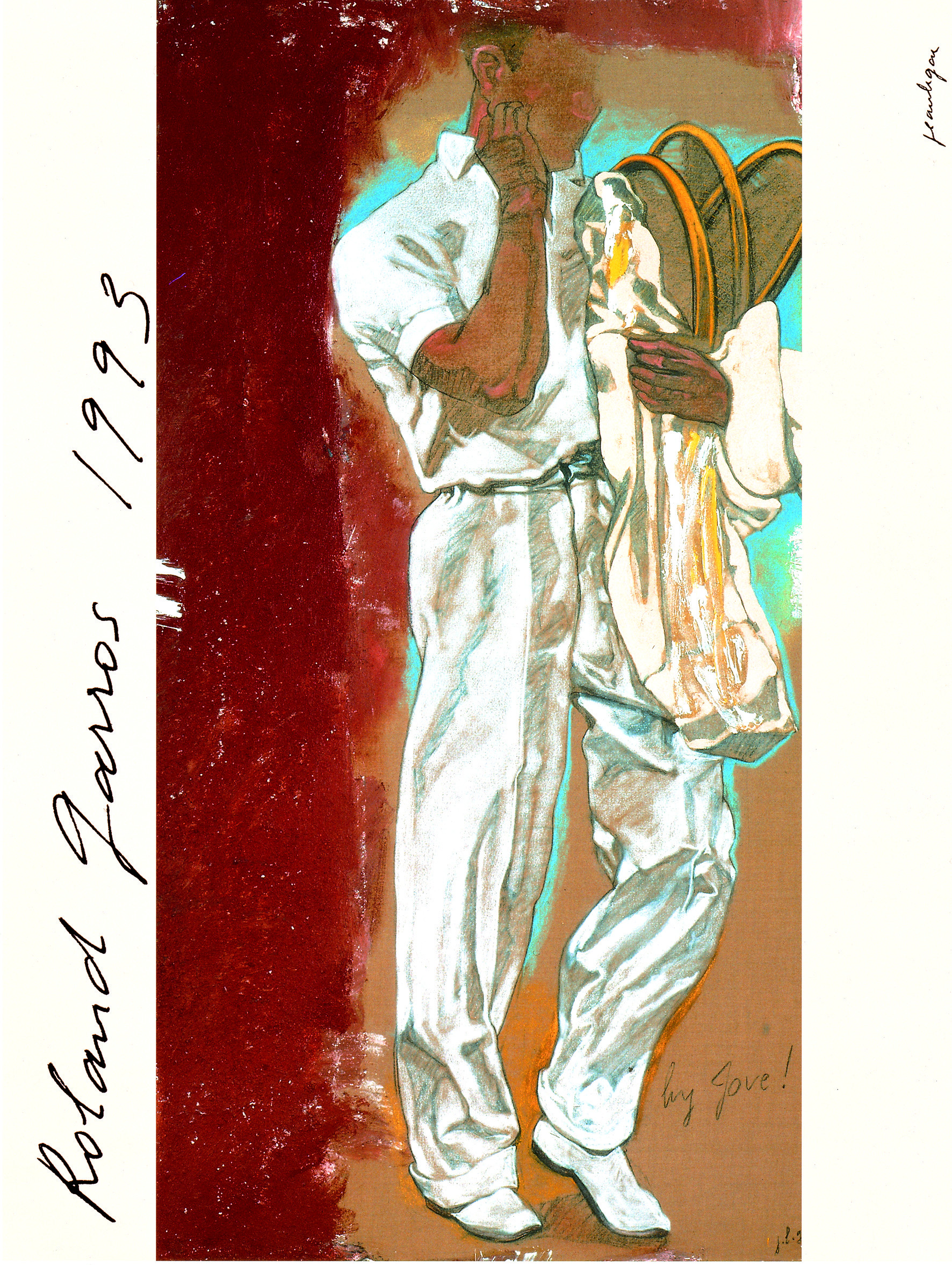 Poster for Jean Le Gac 1993