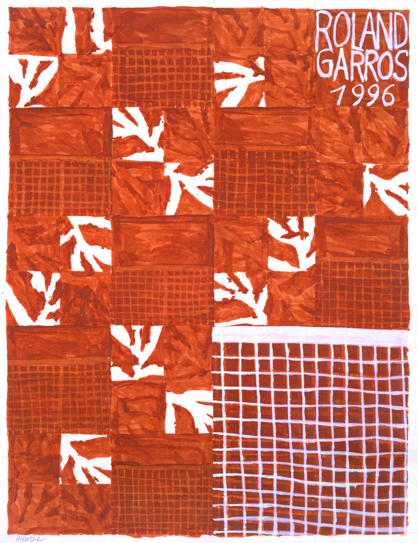 Poster for Jean-Michel Meurice 1996