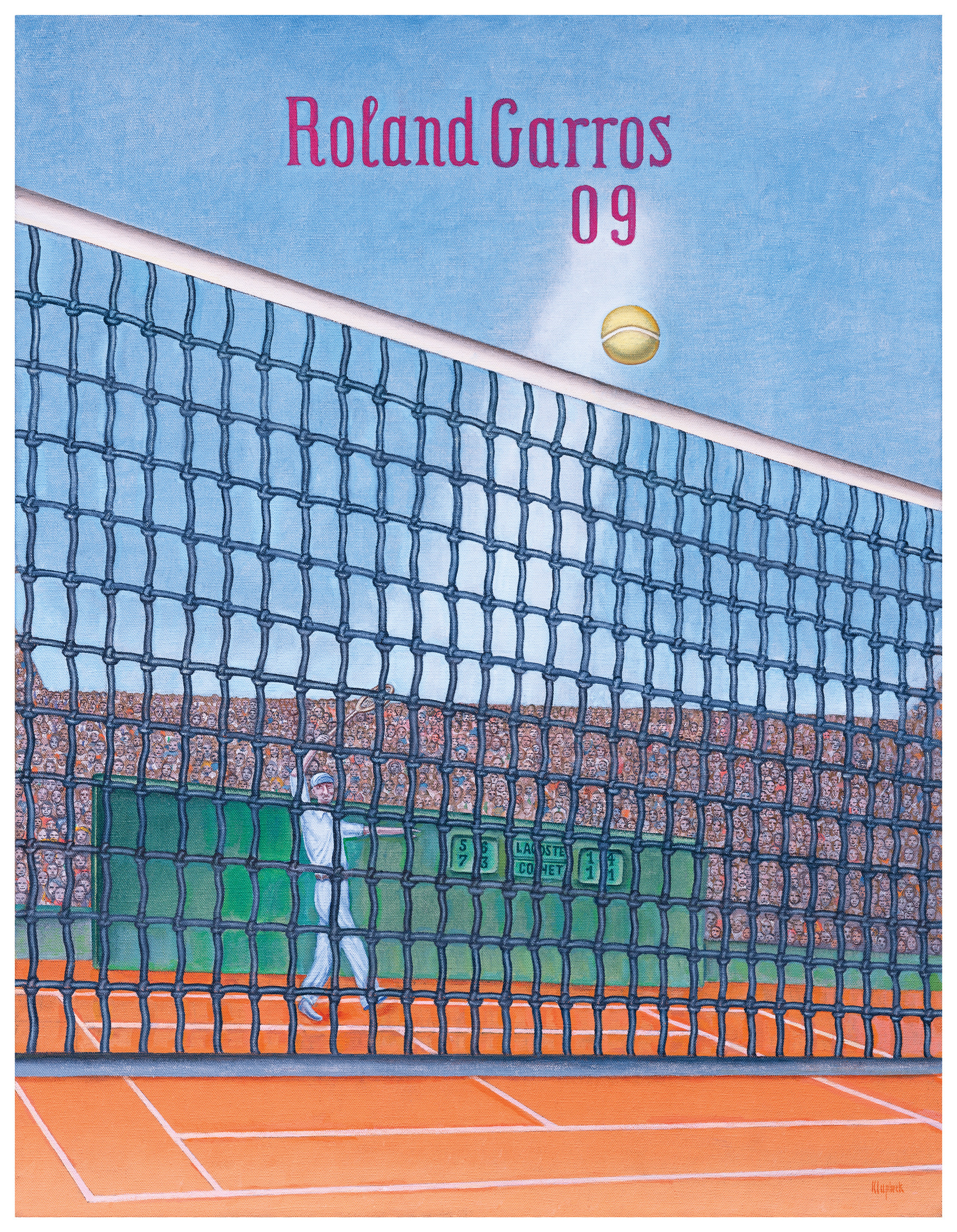 Poster for Konrad Klapheck 2009