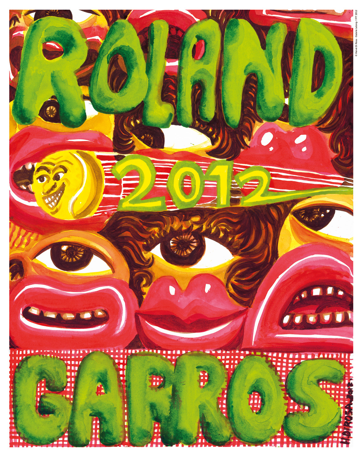 Poster for Hervé Di Rosa 2012
