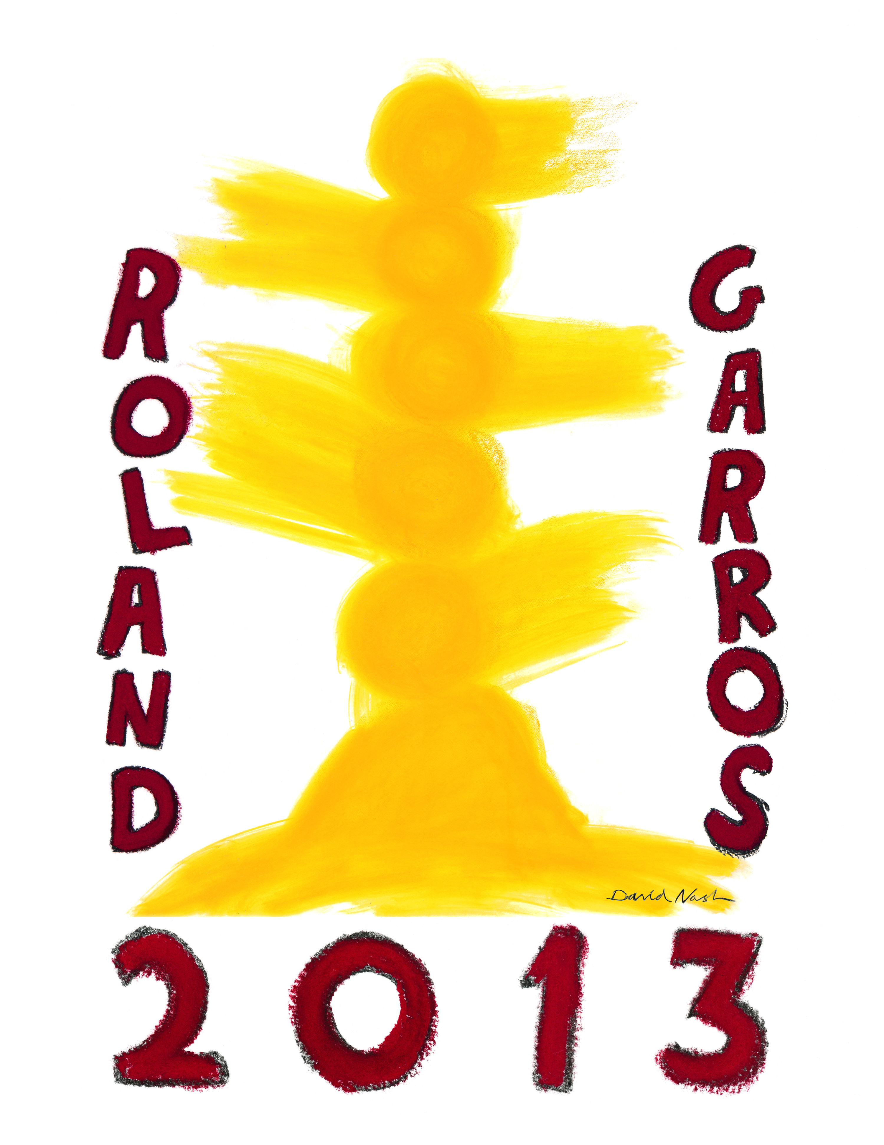 Poster for David Nash 2013