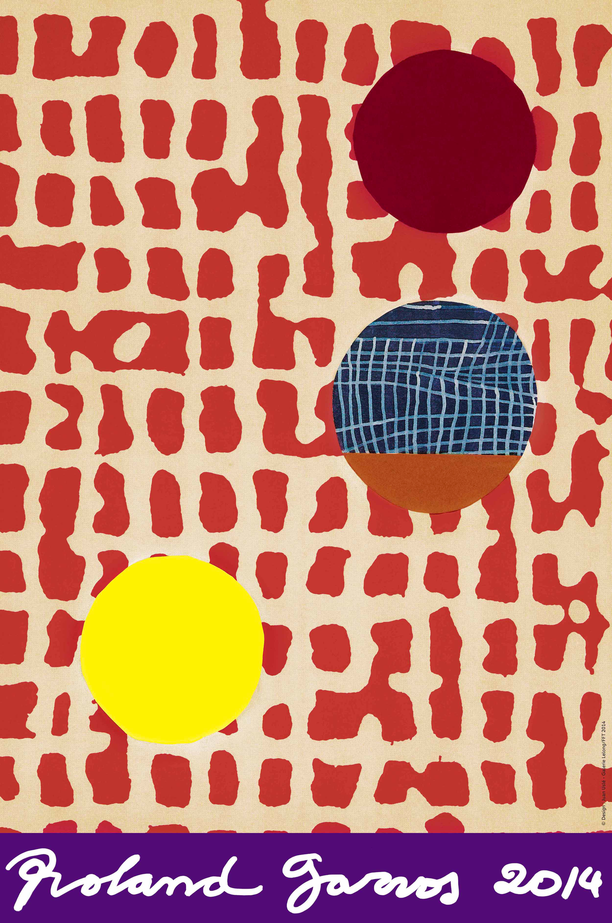 Poster for Juan Uslé 2014