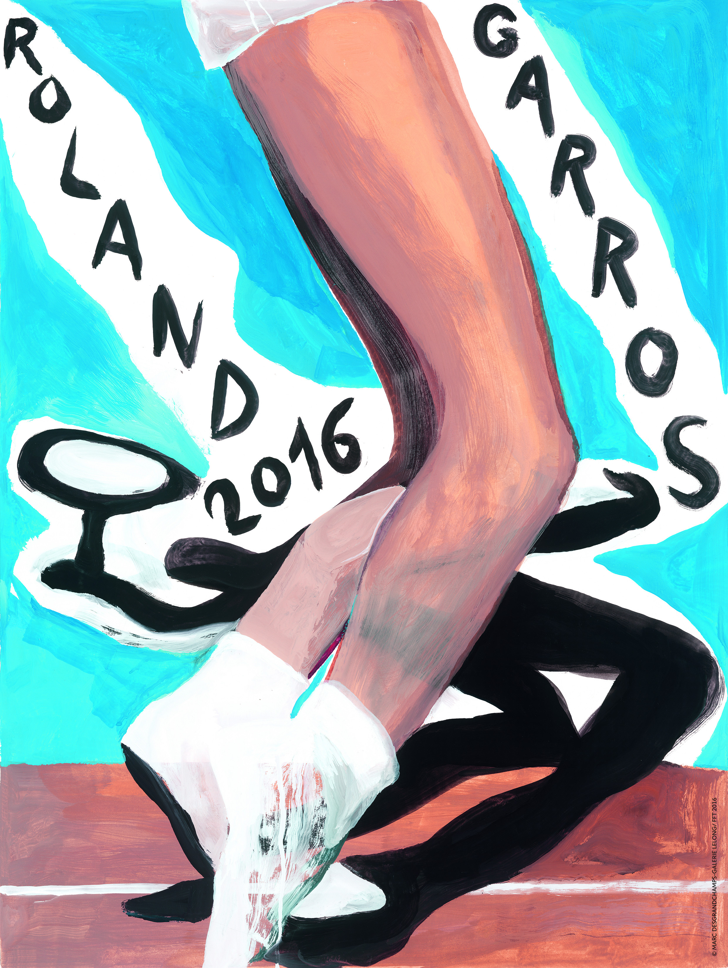 Poster for Marc Desgrandchamps 2016